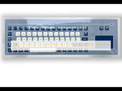 71 teclas teclado de computador industrial à prova de explosão com touchpad F8-TP-C