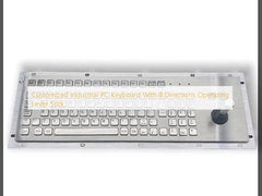 teclado de PC industrial personalizado com 8 direções de operação