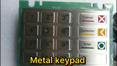 Metal keypad for kiosks ATM automation control.digital signage.HMI.CNC.gaming.vending applications