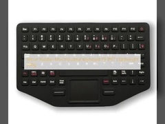 Silicon Rubber Mini Industrial Keyboard F9 IP67 Lightweight 390g