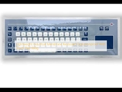 Lightweight Industrial Membrane Keyboard Explosionproof With Touch Pad 660g