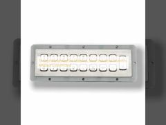 17 Keys Metal KeyPad Stainless Steel Industrial Numeric Keypad Customized