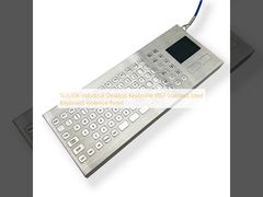 SUS304 Industrial Desktop Keyboard IP67 Stainless Steel Keyboard Violence Resist