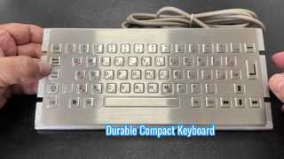 Clavier compact en acier inoxydable Interface USB IP65