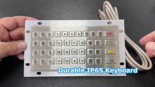Clavier inox R14 40 touches, interface USB IP65