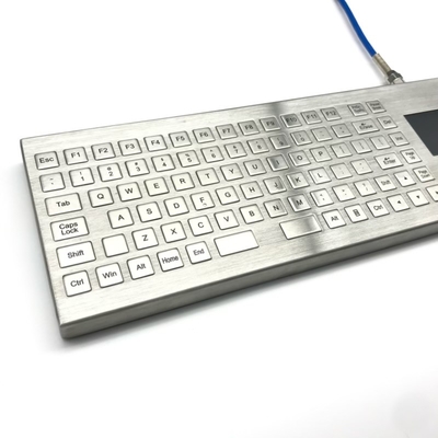 Stainless Steel Industrial PC Keyboard Violence Resist Explosionproof Keyboard
