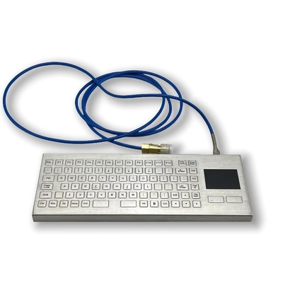 Stainless Steel Industrial PC Keyboard Violence Resist Explosionproof Keyboard