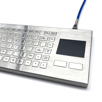 Stainless Steel Industrial PC Keyboard Violence Resist Explosionproof Keyboard