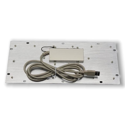 Panel Mounted Stainless Steel Keyboard F3 Lightweight Industrial Metal PC Keyboard