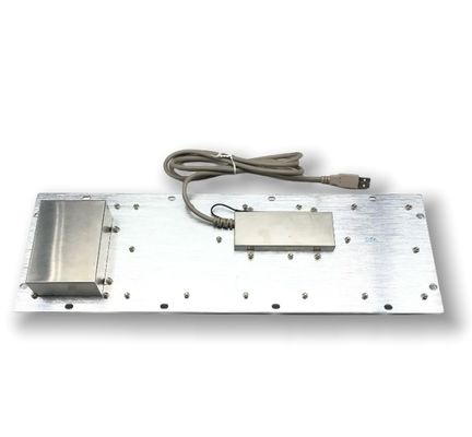 IP65 wasserdichte Industrie-Tastatur mit Trackball, vandalensicher IK07, optischer Sensor, Industriequalität