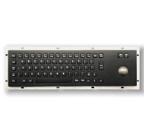 แป้นพิมพ์คอมพิวเตอร์อุตสาหกรรมสแตนเลสเกรด IP65 พร้อมอายุการใช้งานปุ่ม 2 ล้านครั้งและการออกแบบที่ไม่ต้องบำรุงรักษา