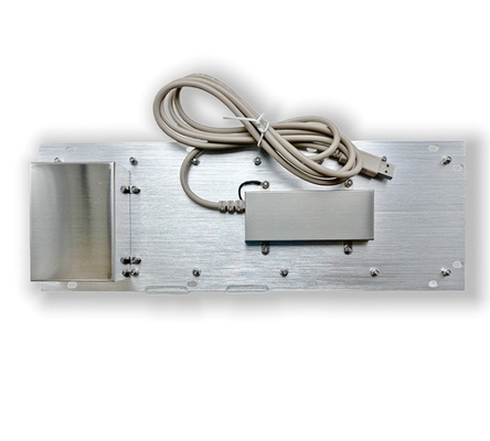 KIOSK IP65/IK07 Waterproof Dustproof Industrial PC Keyboard With 38mm Stainless Steel Trackball Rear Panel Mounted -40℃