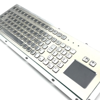 IP65 / IK07 SUS304 Промышленная пылестойкая клавиатура более 2 миллионов жизненных циклов ключей
