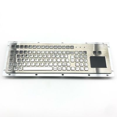 Industrial PC Keyboard with SUS304 Stainless-steel Construction and IP65/IK07 Sealed Protection for 2 Million Keystroke Lifespan