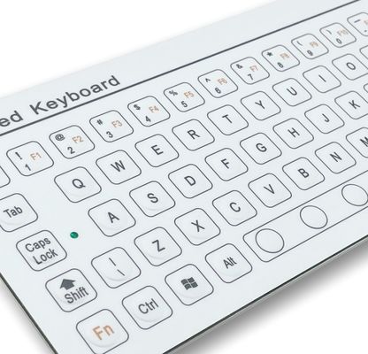 IP68-rated, Cleanroom-Compatible & Anti-Static Membrane Keyboard, 68 Keys, Panel Mount