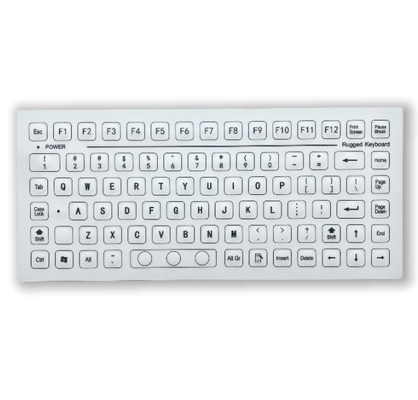 85 Keys Industrial PC Keyboard Lightweight One Piece Matte Membrane On Top Keyboard