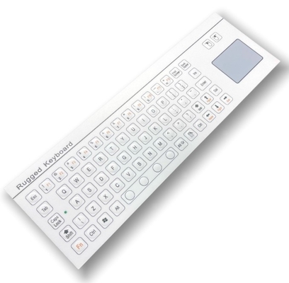 71 Keys Mini Industrial Membrane Keyboard IP67 IK07 Anti Static Keyboard F8-TP-B