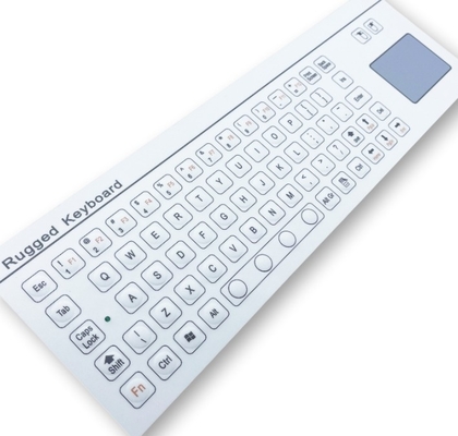 71 Keys Mini Industrial Membrane Keyboard IP67 IK07 Anti Static Keyboard F8-TP-B