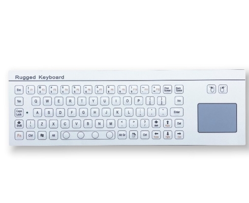 71 Keys Mini Industrial Membrane Keyboard IP67 IK07 Anti Static Keyboard F8-TP-B