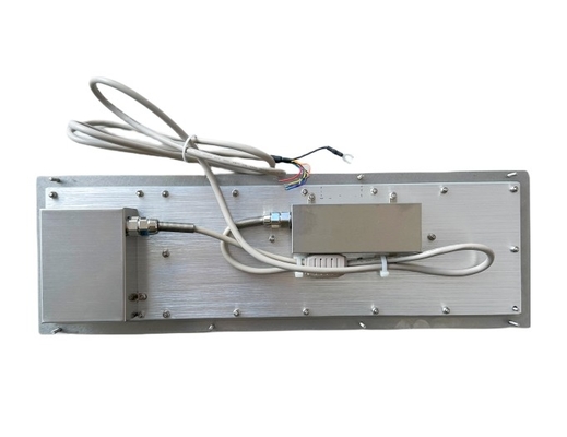 Industrial Stainless Steel Metal Keyboard Panel Mounted IP65 / IK07 Protection Level