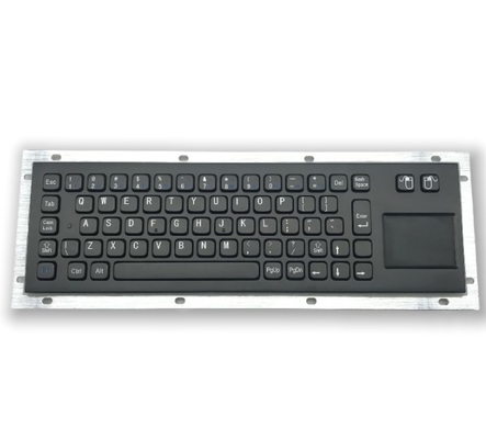 IP65 / IK07 Industrial Keyboard With TouchPad SUS304 Stainless Steel Customized