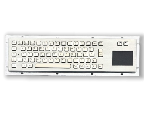 Panel industri dipasang keyboard IP65 / IK07 tahan air tahan debu tahan ledakan