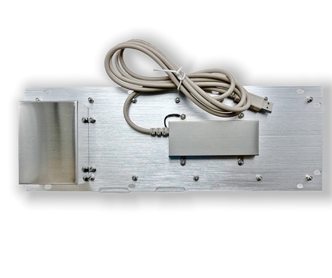 KIOSK IP65/IK07 Industri stainless steel Metal Keyboard Dengan Trackball Lebih dari 2million Key Life Cycle Panel belakang dipasang pada -40°C
