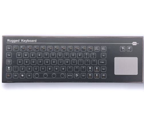 Maximum Protection & Reliability : IP67/IK07 Rated Explosion-Proof Keyboard with Integrated Touchpad